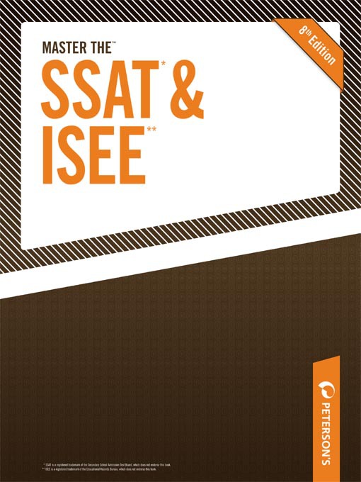 Title details for Master the SSAT/ISEE by Peterson's - Wait list